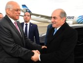 صور.. على عبد العال يلتقى رئيس مجلس النواب القبرصى ويودعه قبل مغادرته مصر