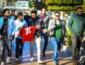 حسين الشحات يحمل القميص رقم 74 فى الأهلي.. صور