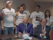 فيديو وصور.. شاهد فرحة وفد مصر بتنظيم أمم أفريقيا والأغانى الوطنية