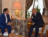 أبو الغيط يلتقى وزير خارجية المغرب ويناقشان تطورات الأوضاع فى المنطقة