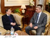 صور.. أمين عام البرلمان يلتقى سفير الصين.. و"سونج" يؤكد عمق العلاقات بين البلدين