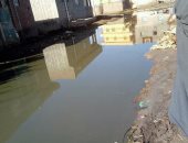 قارئ يشكو تراكم مياه الصرف الصحى بقرية أبو عقادة بكفر الشيخ