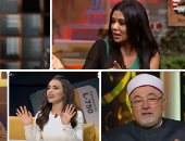 التليفزيون هذا المساء.. توفيق عكاشة: الله سبحانه وتعالى هو من سمى بلدنا مصر.. كارمن سليمان: زوجى كل ما يفتكر أول يوم لقاءنا يقولى أنت كنت رخمة أوى.. رانيا يوسف: "أنا جاية الدنيا علشان ألعب.. والستات شياطين"!!