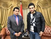 صور.. وزير الرياضة يتدخل لإنهاء ازمه أحمد ناصر و الاتحاد السكندرى
