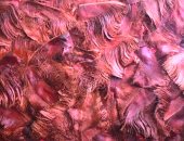 "الكرنافة" لوحة فنية أبدعها طلبة المدرسة الفكرية بالعريش بمكونات جذوع النخل..فيديو