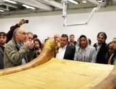 طارق توفيق:  معامل المتحف الكبير استقبلت 46 ألف قطعة ورممنا 45 ألفا