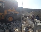 حملات إزالة مكبرة للعقارات المخالفة بأحياء الإسكندرية