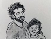 قارئ يشارك "اليوم السابع" عددًا من الصور للوحاته الفنية