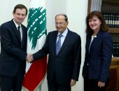 الرئيس اللبنانى لمسؤول أمريكى: نتمنى استئناف عملية ترسيم الحدود بالجنوب 