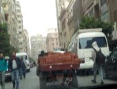 قارئ يشكو من انتشار عربات الكارو بشارع محمد فريد بمنطقة وسط البلد