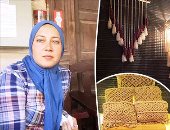 صور.. قصة نجاح جديدة برعاية "تنمية المشروعات" بالغربية.. "نرمين" تركت العمل فى شركة أدوية وأبدعت فى تصنيع المكرمية.. وتؤكد: قرض الجهاز ومعارضه فتحت لىّ أسواق عديدة.. وأسعى لغزو السوق الداخلى والتصدير للخارج