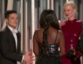 لعدم التفافها له فى الجولدن جلوب.. اعرف رسالة نيكول كيدمان لرامى مالك..فيديو