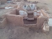 صور.. الكشف عن مقبرتين أثريتين فى منطقة آثار بئر الشغالة .. اعرف التفاصيل