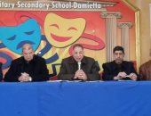 وكيل التعليم بدمياط يشدد على رؤساء لجان الشهادة الإعدادية بمكافحة الغش