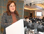 وزيرة التخطيط تعلن نمو الصادرات غير البترولية وزيادة فى الاحتياطى من النقد الأجنبى ليغطى ما يقرب من 9 أشهر من الواردات.. هالة السعيد: نستهدف زيادة معدل النمو الصناعى من 6.3٪ عام 18/2019 إلى 10٪ فى 21/2022