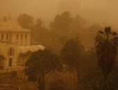 عاصفة رملية تجتاح القاهرة والجيزة "فيديو"