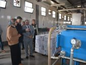 صور.. نائب محافظ الوادى الجديد تتفقد تطوير مجمع التمور