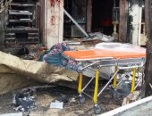 هبوط مروحية أمريكية لنقل القتلى والجرحى في تفجير منبج السورية