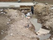قارئ يشكو ترك ماسورة مكسورة تغرق شارع جمال حمدان بمدنية نصر