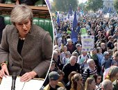 تريزا ماى تفلت من "سحب الثقة".. وكاتب: إهانتنا فى بريكست لا تقل عما شهدناه بعد تأميم قناة السويس.. رئيسة الوزراء تنجو من ثانى محاولات العزل.. غموض "الخطة B" واتجاه لتنظيم استفتاء جديد على الخروج من أوروبا