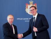 صربيا وروسيا تتفقان على زيادة حجم مرافق تخزين الغاز