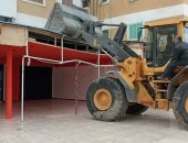 إزالة 74 تعد على أملاك الدولة بمدينة العريش خلال أسبوع 