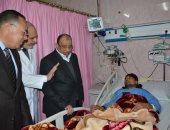فيديو وصور.. وزير التنمية المحلية يتفقد وحدة قسطرة القلب بمستشفى الزقازيق العام