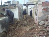 محافظ دمياط توجه بعمل حملة نظافة بمقابر أبو الوفا استجابة لشكاوى المواطنين
