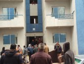 صور.. محافظ بورسعيد: الانتهاء من تسكين 56 أسرة بمشروع الـ44 عمارة