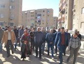 صور.. حديقة عامة وممشى جديد على كورنيش السويس القديم