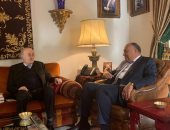 شكرى يؤكد تطلع مصر لتشكيل حكومة وفاق وطنى لبنانية قريبا