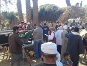 صور.. مديرية الطب البيطرى بسوهاج تنفذ 6 قوافل علاجية بيطرية مجانية