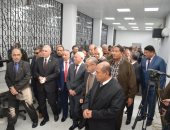 صور.. محافظ بورسعيد ورئيس مصلحة الجمارك يفتتحان مجمع المنطقة الحرة