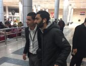 صور.. وصول بعثة الأهلى لمطار القاهرة بعد مواجهة شبيبة الساورة الجزائرى