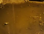 قارئ يشكو تراكم مياه الصرف الصحى خلف المحكمة الدستورية بدار السلام 