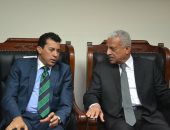 وزير الرياضة: معاينة استادى السويس وبورسعيد لتقيم مدى جاهزيتهما لأمم أفريقيا