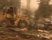 شكوى مصورة ترصد إزالة حديقة بالكامل عمرها 40 سنة لبناء مول تجارى بالمعادى