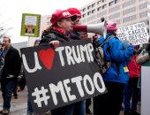 آلاف النساء بأمريكا يحيون ذكرى احتجاجات يوم تنصيب ترامب
