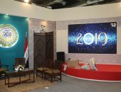  شاهد جناح جامعة الدول العربية وجناح فسلطين فى معرض الكتاب