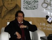 فاروق حسنى فى لقاء مفتوح مع جمهور معرض الإسكندرية للكتاب