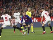 إشبيلية يقلص الفارق أمام برشلونة 4-1 بالدقيقة 68 بكأس إسبانيا.. فيديو