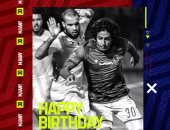 الأهلى يحتفل بعيد ميلاد محمد هانى الـ23 