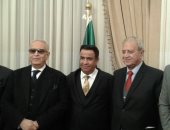 صور .. بهاء أبو شقة يكرم نجوم الرياضة في مصر باحتفالية حزب الوفد