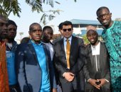 شباب افريقيا في زيارة إلي العاصمة الإدارية الجديدة ..ويشاركون في احتفالية الوزارة