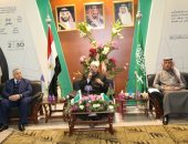 صور.. السفارة السعودية تحتفى بزيارة وزير الأوقاف لجناح المملكة بمعرض الكتاب