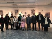 صور.. جامعة أسوان تفتتح معرض لوحات فنية وتراثية عن أفريقيا