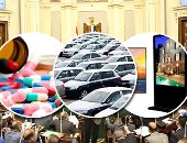 إعفاءات وتخفيضات بالجملة بالتعريفة الجمركية الجديدة.. أدوية الأمراض المزمنة والنفسية والعصبية والسيارات الكهربائية وبيض دودة القز مُعفاة من الجمارك.. وتخفيض الرسوم على معاجين الأسنان والحلاقة والصابون الطبى