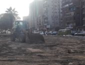 دوران مررورى جديد بشارع جامعة الدول العربية تمهيداً لبدء أعمال مترو الأنفاق