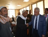 صور.. مدير أمن البحيرة يكرم أسر الشهداء بمناسبة عيد الشرطة