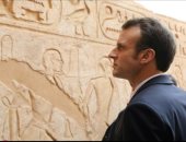 ننشر صورا جديدة من زيارة الرئيس الفرنسى إلى معبد أبوسمبل